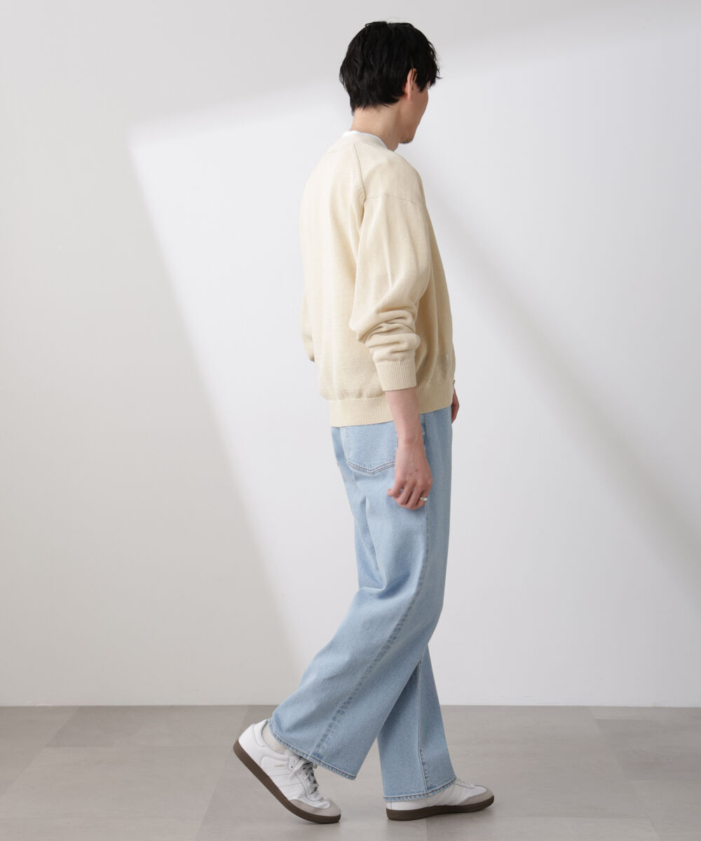 nano･universe「シアーニットカーディガン」|ニット・セーター|