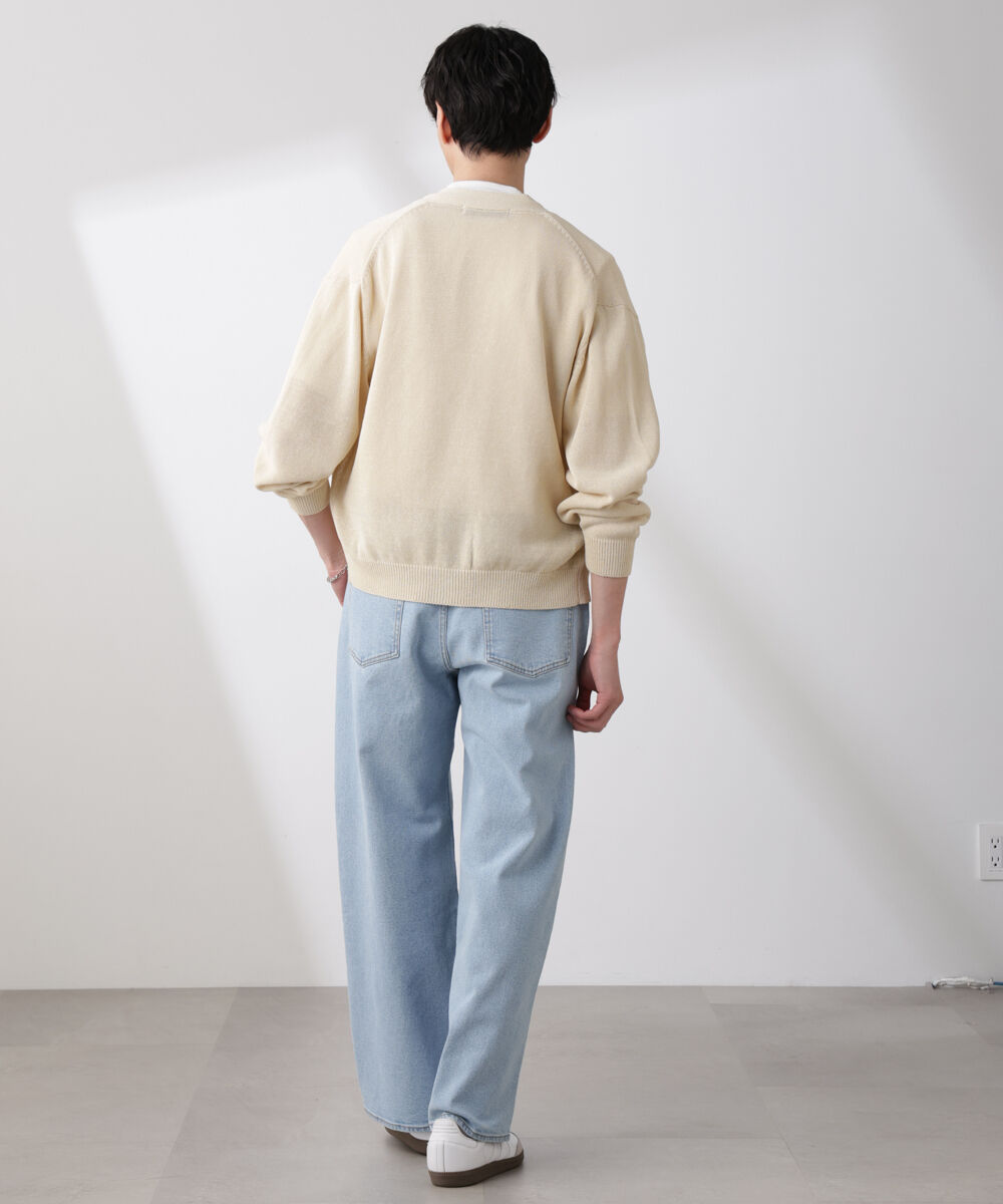 nano･universe「シアーニットカーディガン」|ニット・セーター|