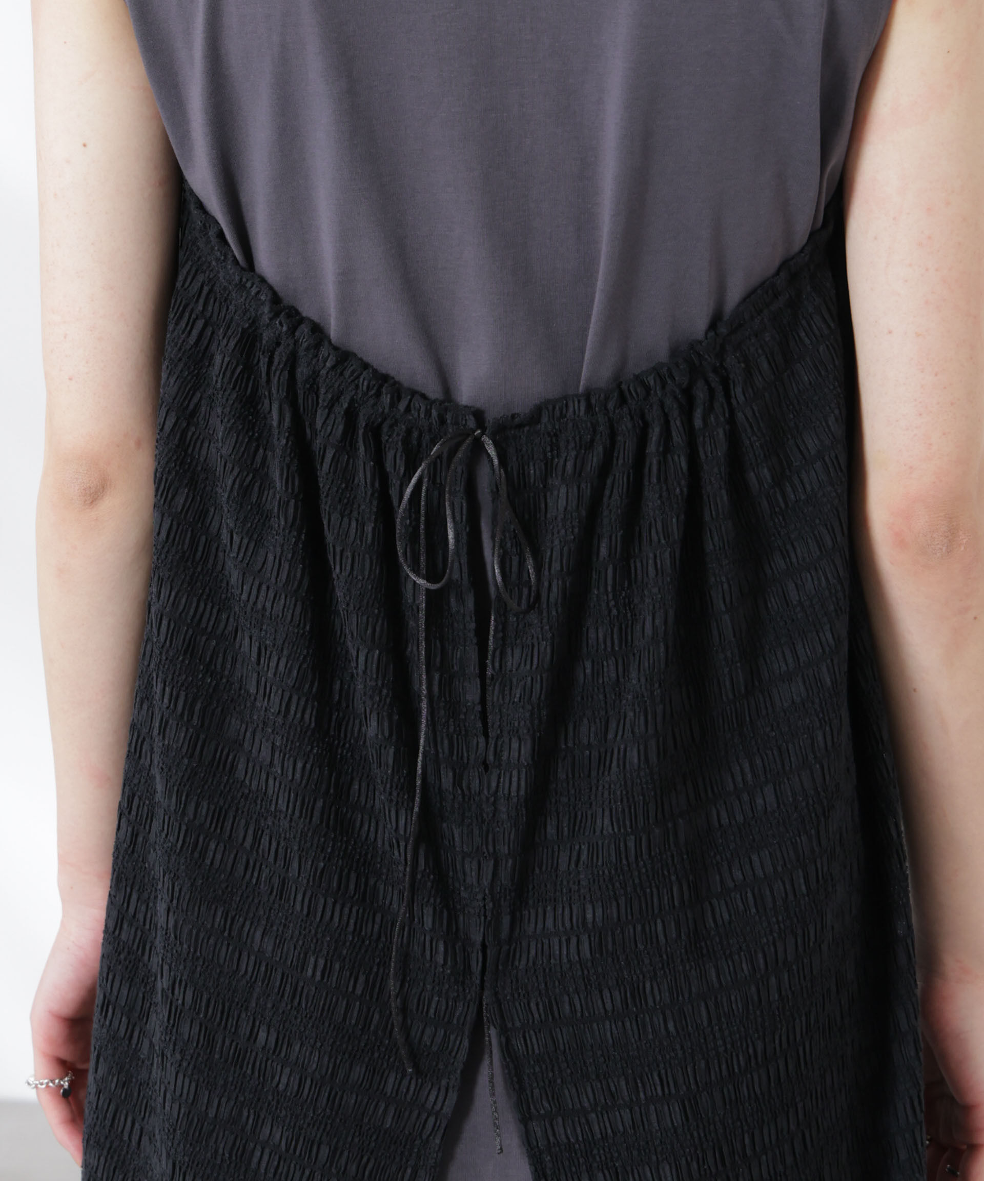 nano･universe「シャーリングベアドッキングカットワンピース」|ワンピース|