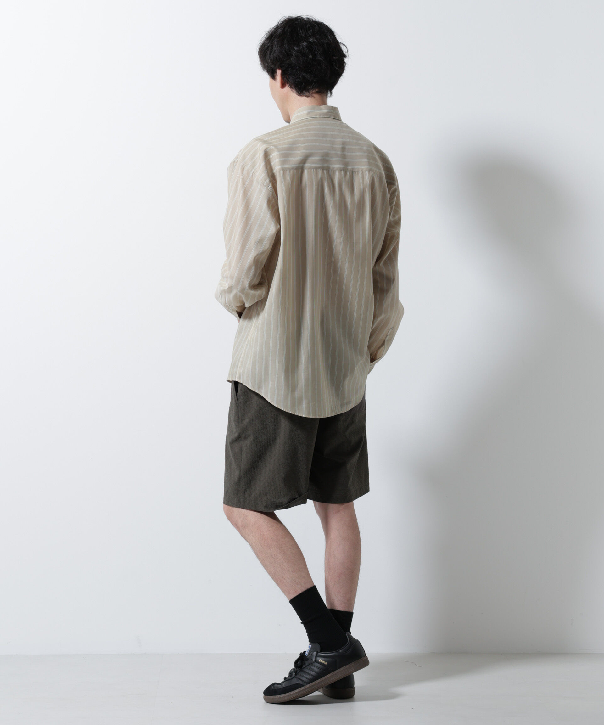 nano･universe「DotAir(R)サッカーストレッチイージーショートパンツ/吸水速乾」|チノ|