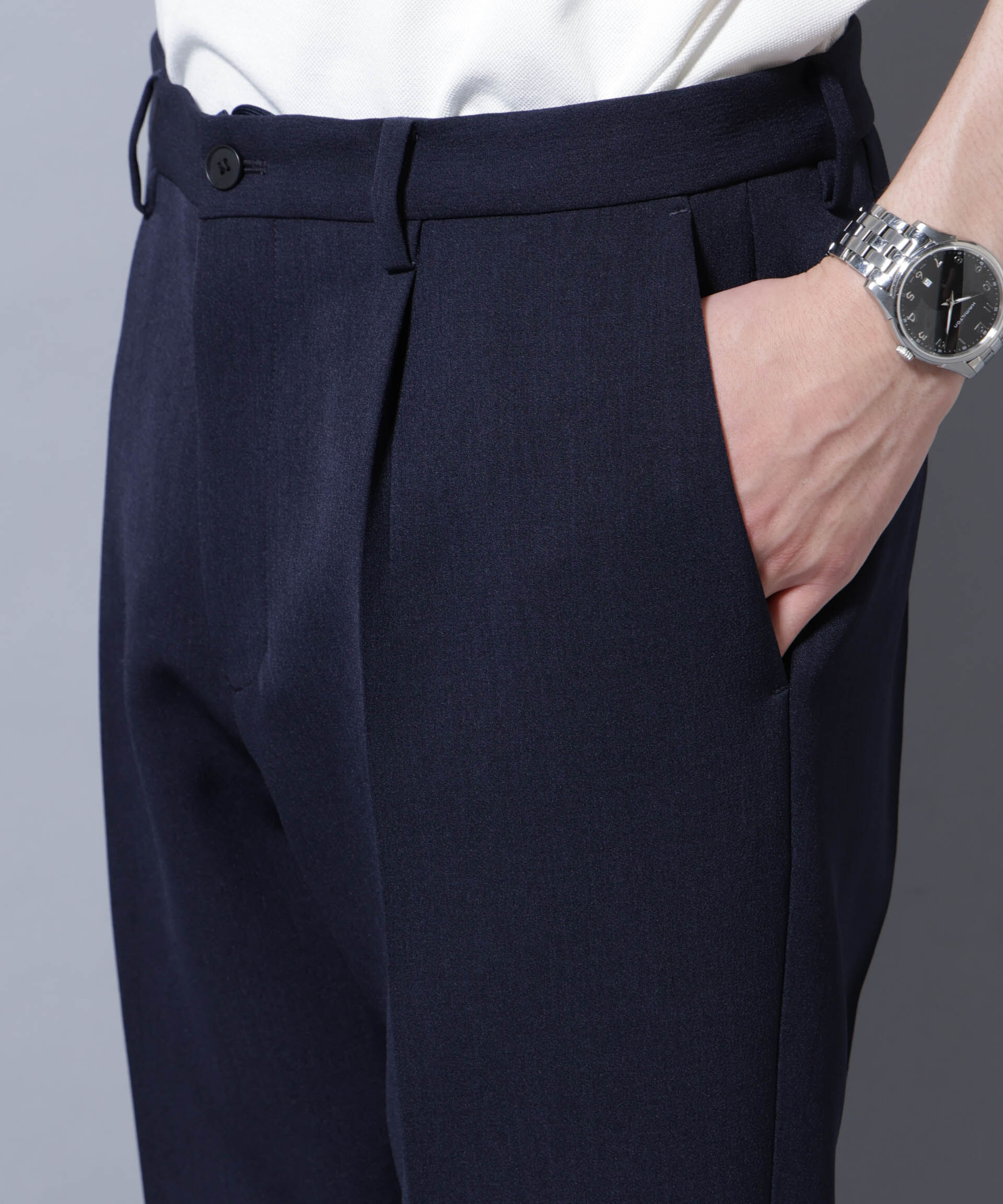 nano･universe「｢Damerino｣ReflaxR ダブルクロスウェザーセットアップ」|スーツ|