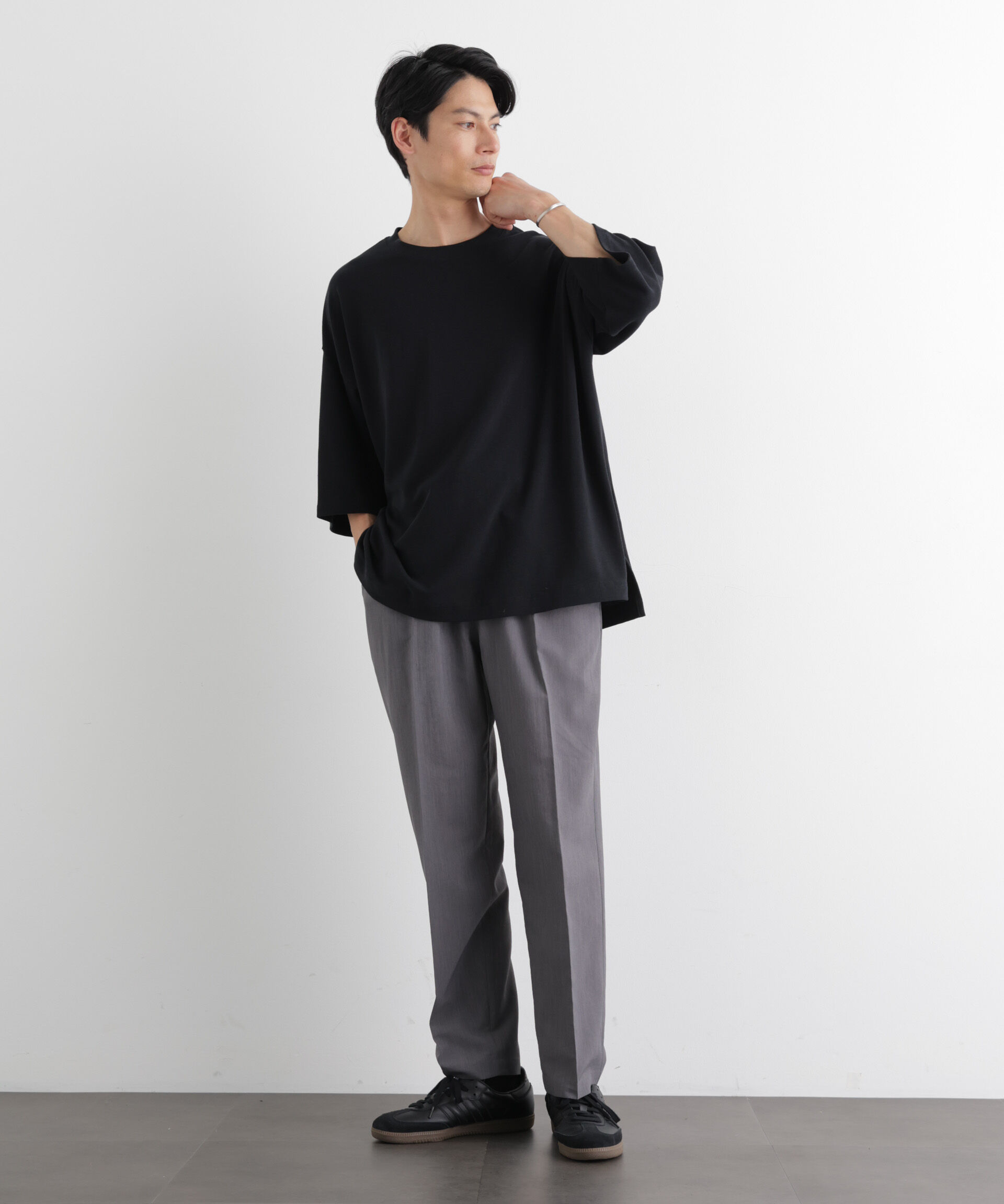 nano･universe「セオアルファ スラックス（セットアップ可）」|チノ|