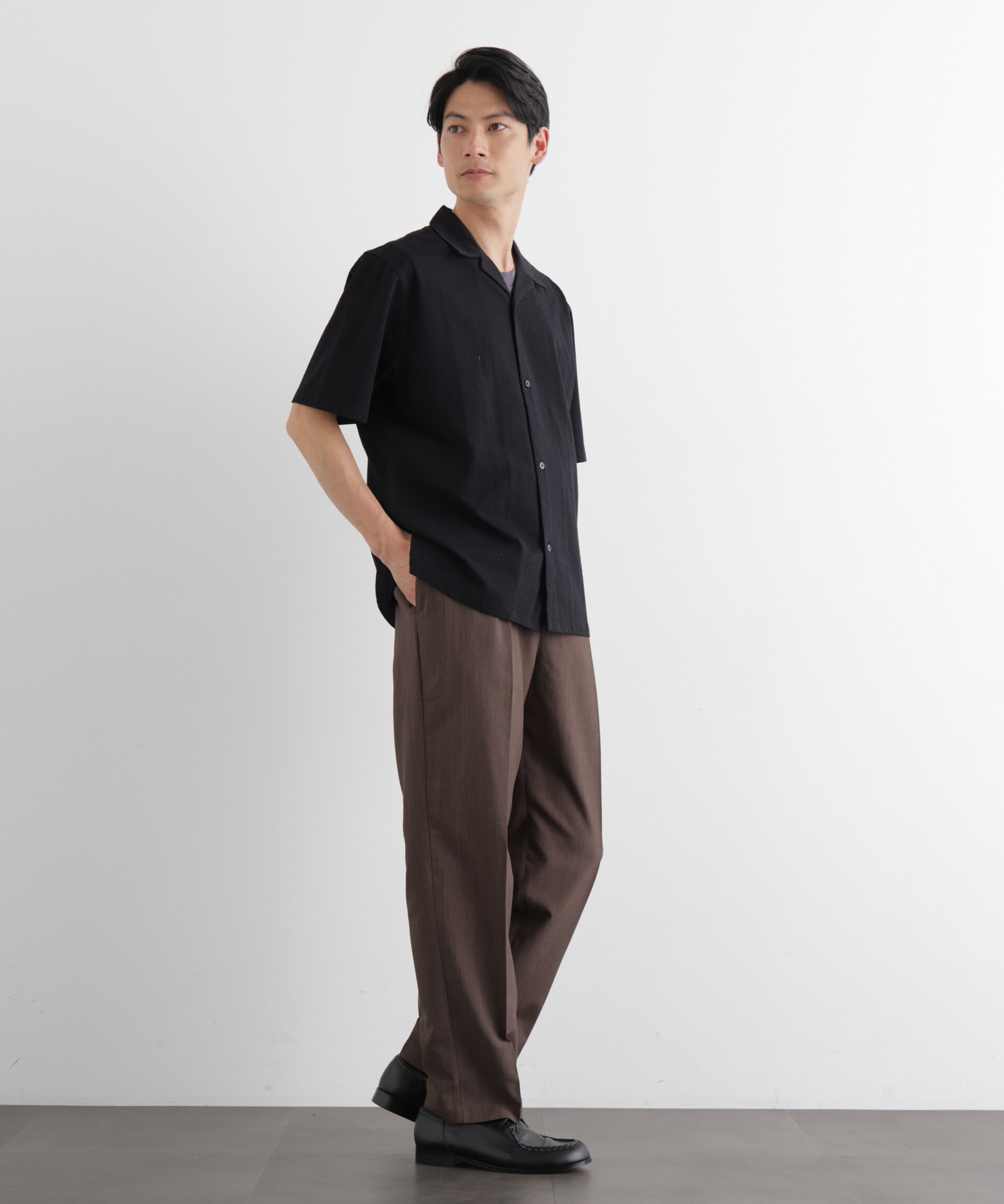 nano･universe「セオアルファ スラックス（セットアップ可）」|チノ|