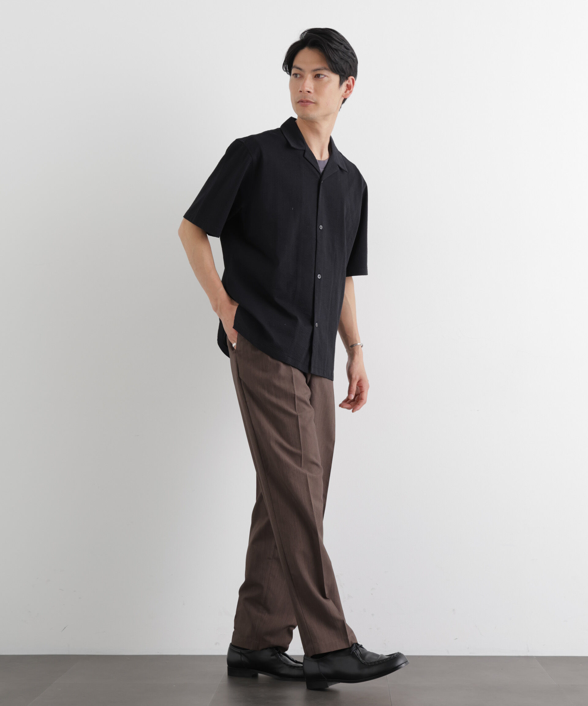 nano･universe「セオアルファ スラックス（セットアップ可）」|チノ|