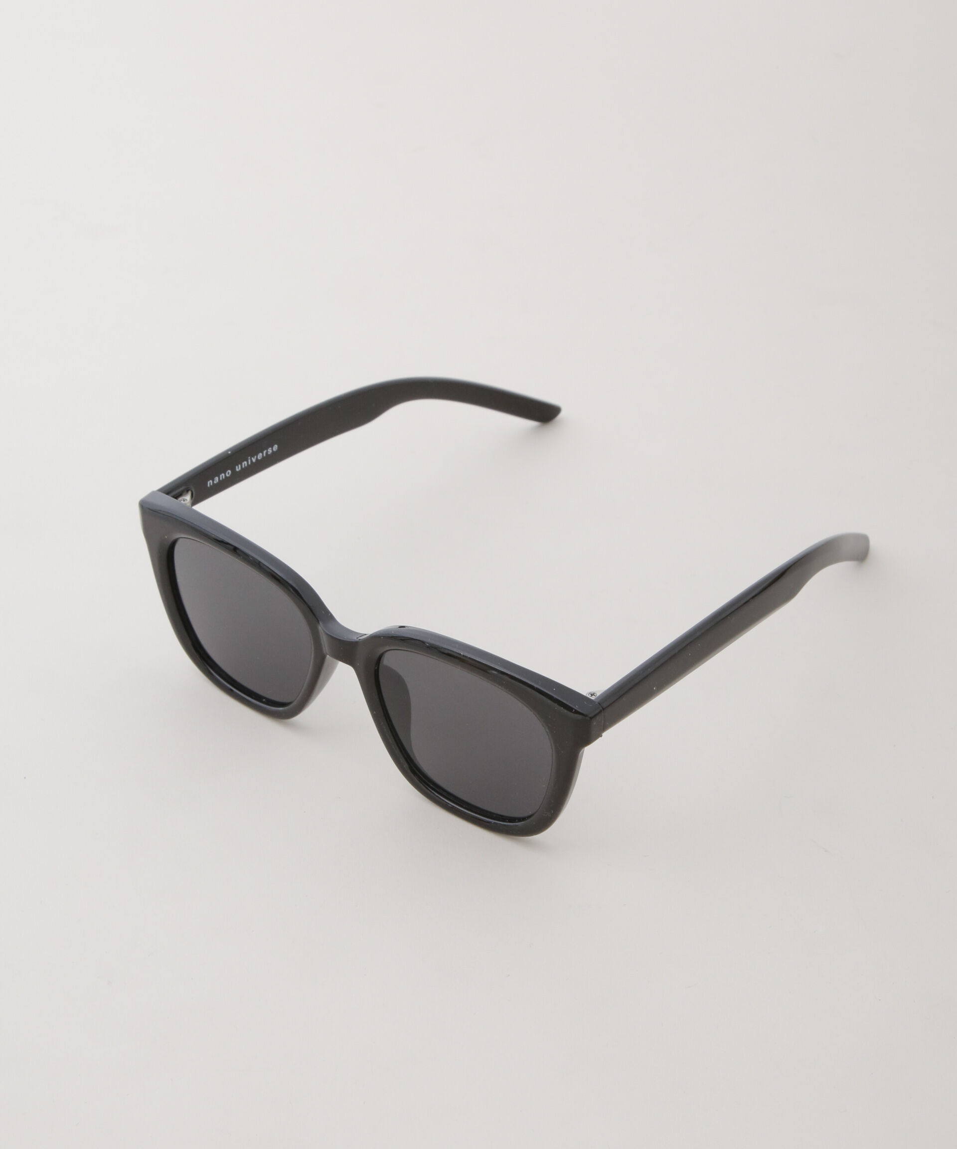 nano･universe「アイウェア/スクエア型 セルフレーム ワイド」|メガネ|