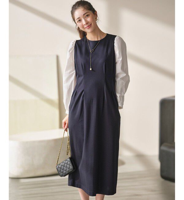 組曲「シャツスリーブポンチ ワンピース」|ワンピース|ﾈｲﾋﾞｰ&times;ｵ