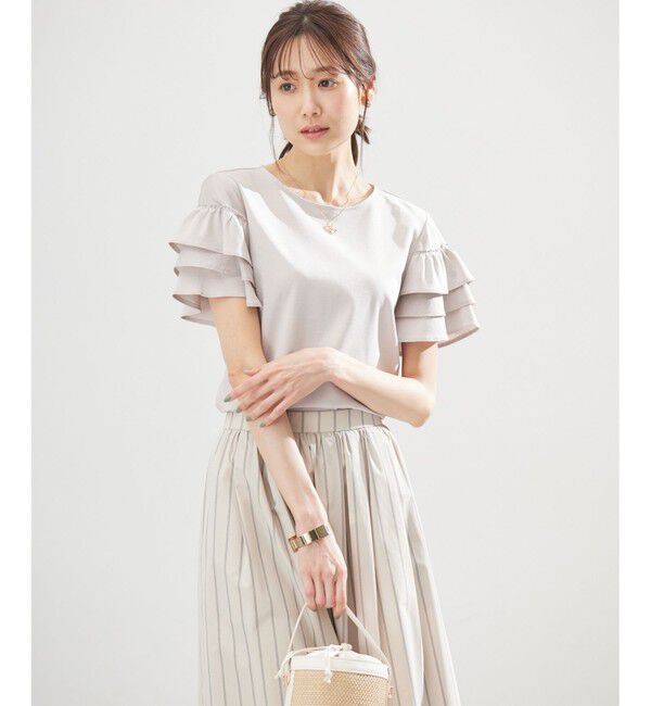 組曲「コットンポンチシア－スリーブ ブラウス」|Tシャツ・カットソー|