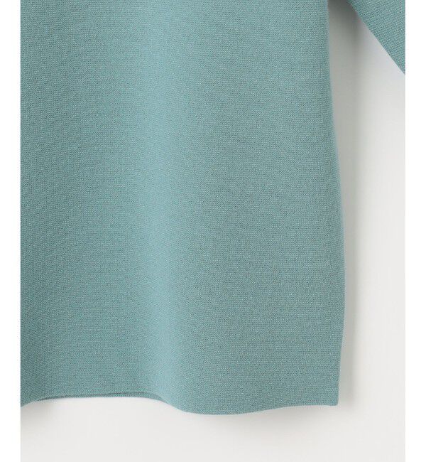 自由区「【アンサンブル対応・洗える】レーヨンストレッチ7分袖 ニット」|ニット・セーター|