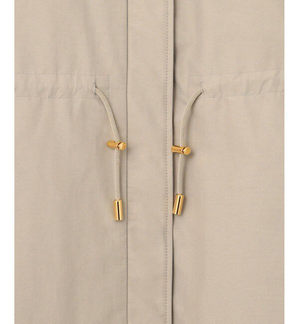自由区「【撥水加工・洗える】コットンナイロンタッサーライナー付きスタンドカラー コート」|その他|