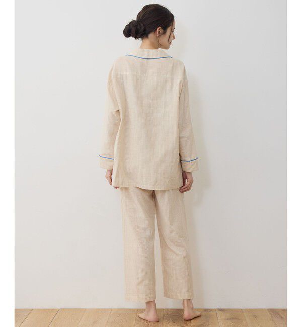 自由区「【WEB限定】オーガニックコットンパジャマ」|ルームウェア|