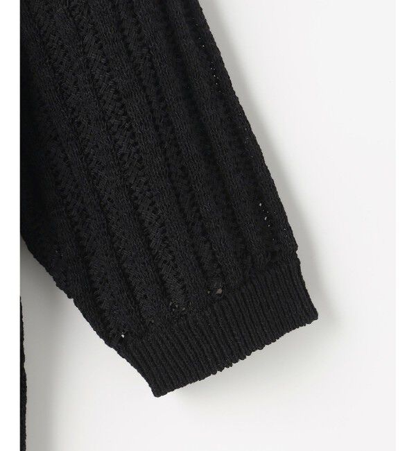 自由区「【カタログ掲載】ストライプパターンジップ ニット」|ニット・セーター|