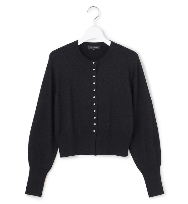 23区「【APPLAUDIR】コンパクト ラメカーディガン」|カーディガン|