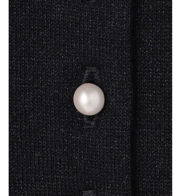 23区「【APPLAUDIR】コンパクト ラメカーディガン」|カーディガン|