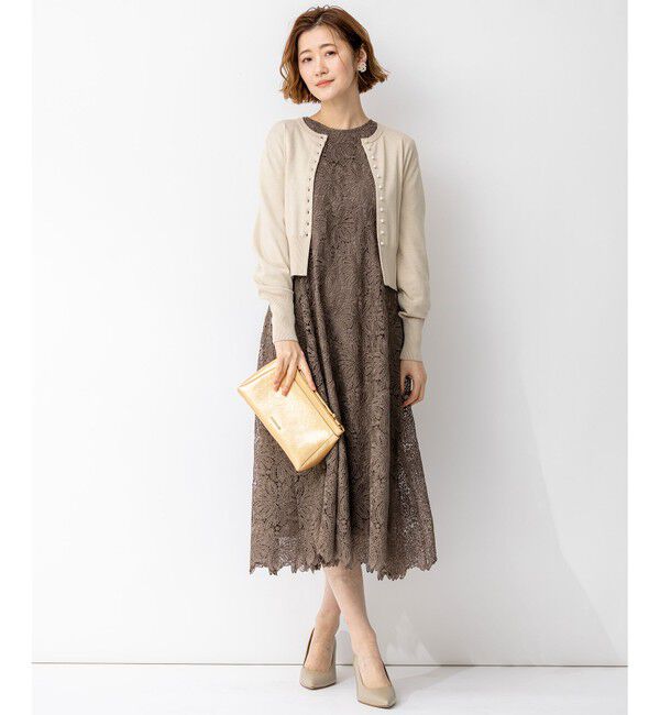 23区「【APPLAUDIR】コンパクト ラメカーディガン」|カーディガン|