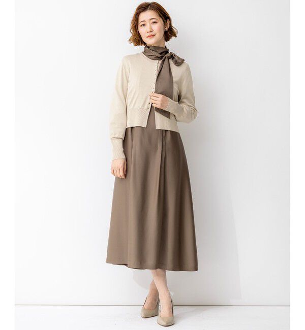 23区「【APPLAUDIR】コンパクト ラメカーディガン」|カーディガン|