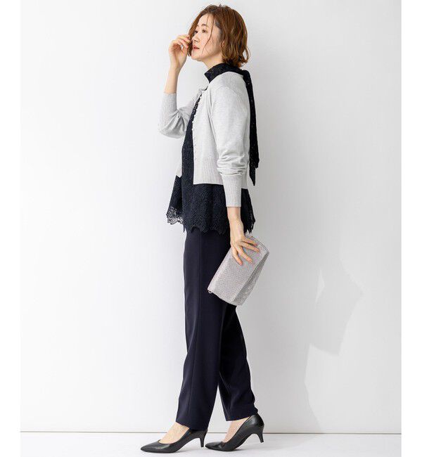 23区「【APPLAUDIR】コンパクト ラメカーディガン」|カーディガン|