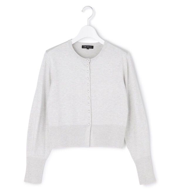 23区「【APPLAUDIR】コンパクト ラメカーディガン」|カーディガン|