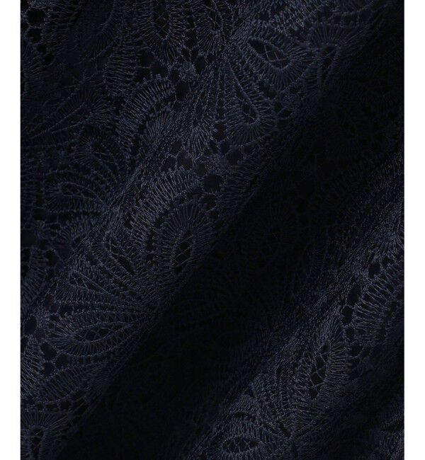 23区「【APPLAUDIR】Brocheリボンブーケレース ドレス」|ドレス|