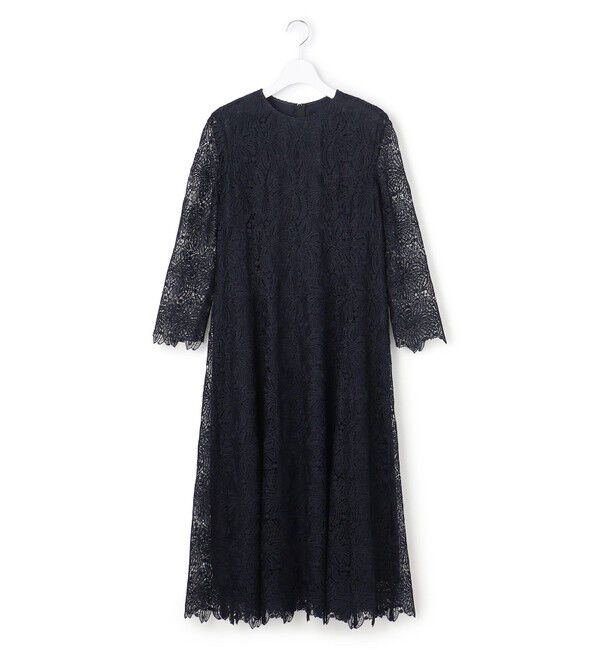 23区「【APPLAUDIR】Brocheリボンブーケレース ドレス」|ドレス|
