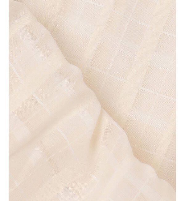 23区「シャドーシアーチェック 2WAY ブラウス」|シャツ・ブラウス|