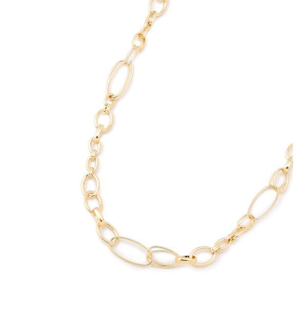 23区「ミックスリング チェーン ネックレス」|ネックレス|