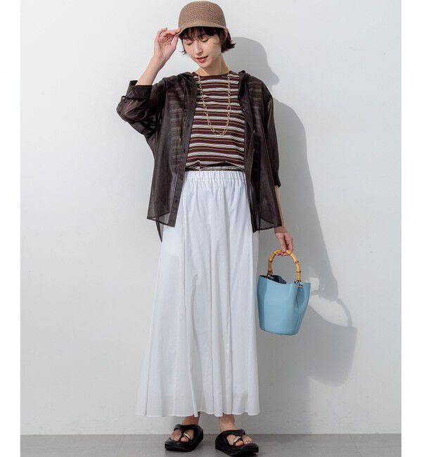 23区「ミックスリング チェーン ネックレス」|ネックレス|