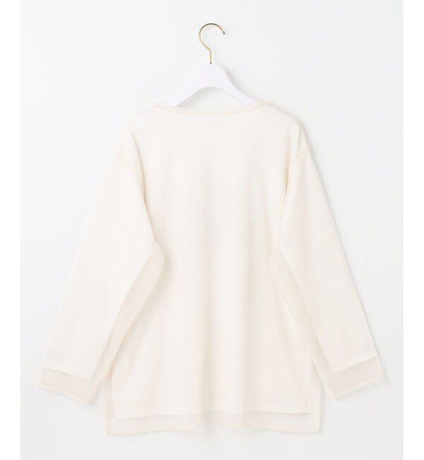 ANY SIS「【貴島明日香さんコラボ】チュールレイニャード猫 Tシャツ」|Tシャツ・カットソー|