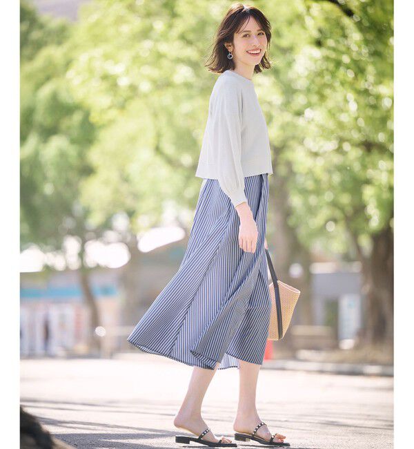 ANY SIS「【23.0~24.0cm】フェミニンフラット サンダル」|サンダル|