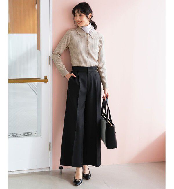 ANY SIS「【2WAY】サスペンダー付き ワイドパンツ」|その他|