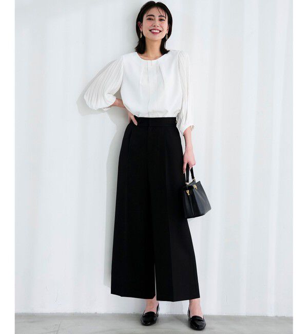 ANY SIS「【2WAY】サスペンダー付き ワイドパンツ」|その他|