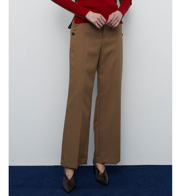 BEIGE,「ROULE / ワイドストレートパンツ」|その他|Camel