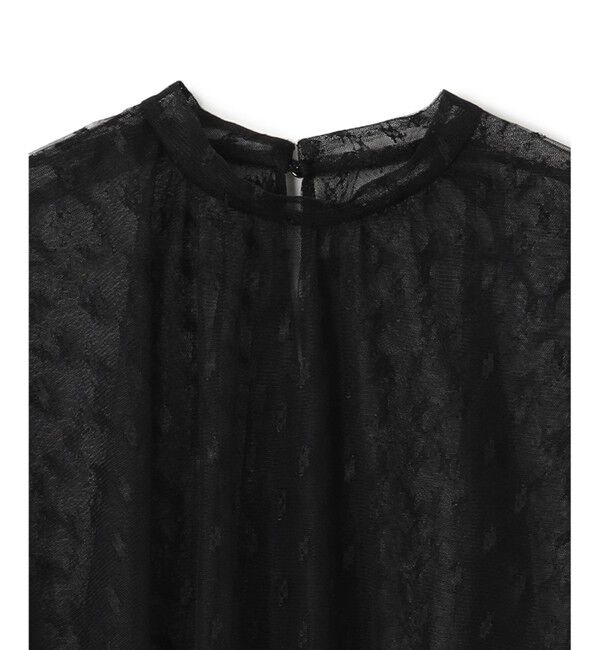 BEIGE,「【洗える・Oggi 11月号掲載】CLOVIS / ケープデザイン総レースブラウス」|シャツ・ブラウス|