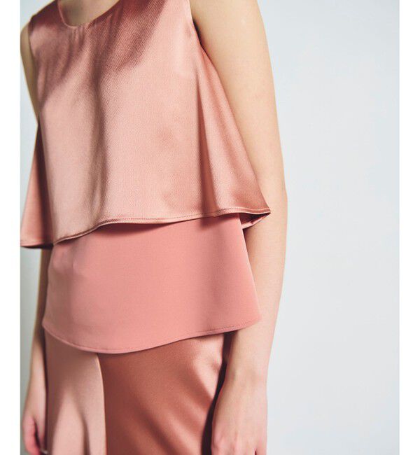 Grace Class「バックコンシャスサテンノースリーブ」|シャツ・ブラウス|