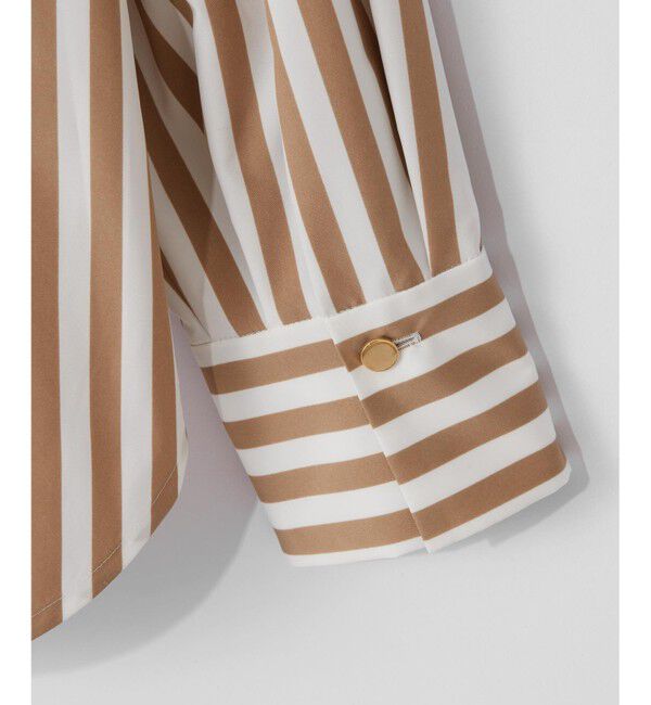 Grace Class「タフタストライプブラウス」|シャツ・ブラウス|