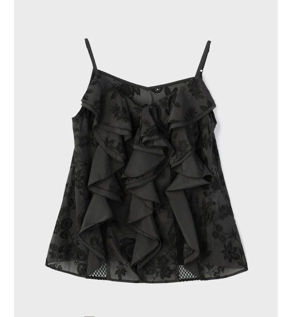 GRACE CONTINENTAL「エンブロイダリーキャミブラウス」|シャツ・ブラウス|