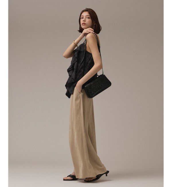 GRACE CONTINENTAL「エンブロイダリーキャミブラウス」|シャツ・ブラウス|