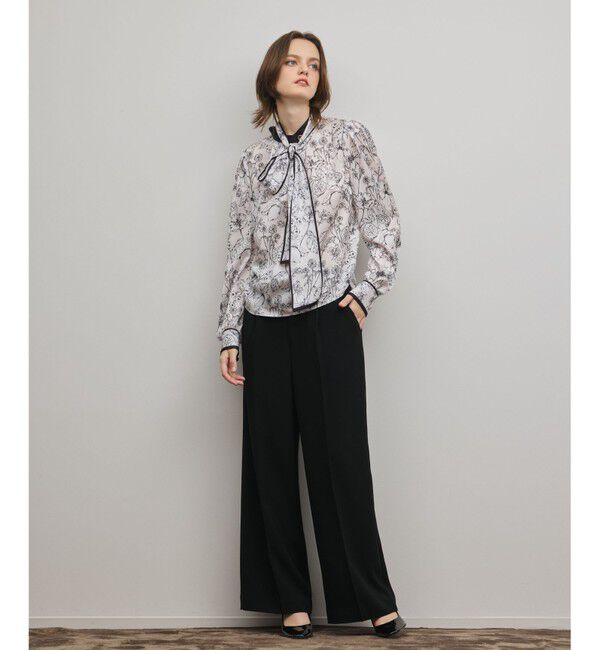 GRACE CONTINENTAL「フルーツフラワープリントトップ」|シャツ・ブラウス|