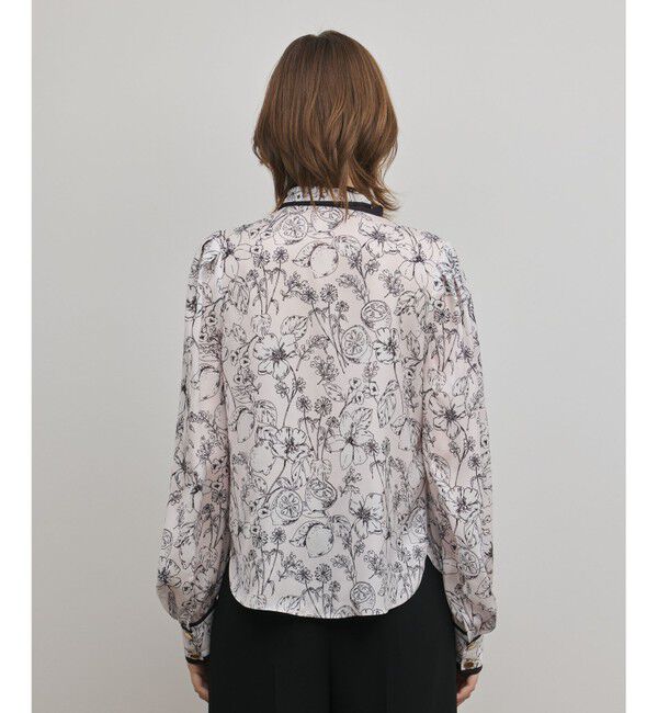 GRACE CONTINENTAL「フルーツフラワープリントトップ」|シャツ・ブラウス|