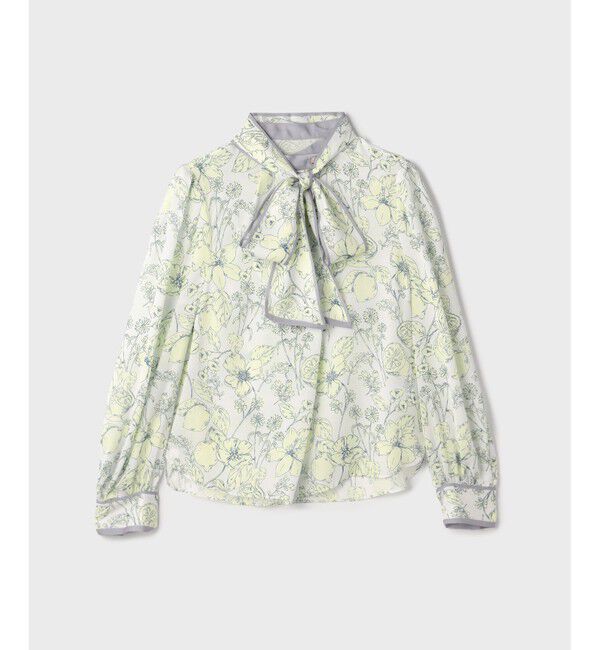 GRACE CONTINENTAL「フルーツフラワープリントトップ」|シャツ・ブラウス|