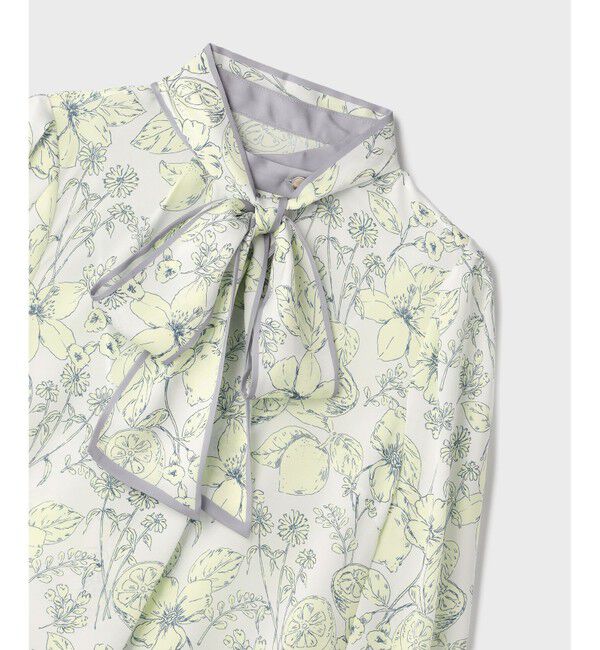 GRACE CONTINENTAL「フルーツフラワープリントトップ」|シャツ・ブラウス|