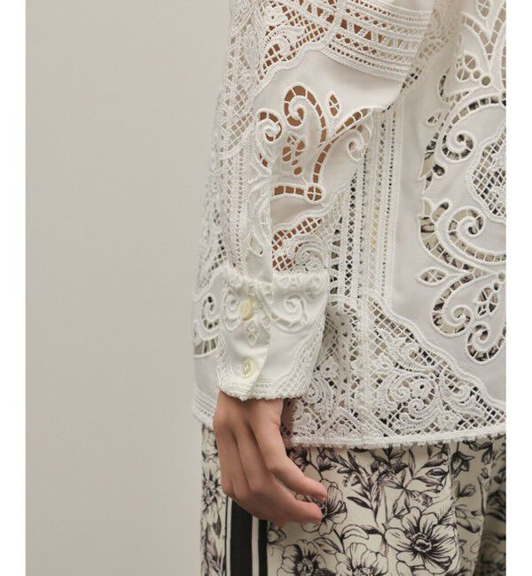 Diagram「パネル刺繍シャツ」|シャツ・ブラウス|