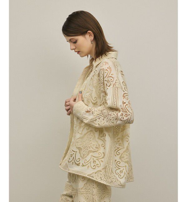 Diagram「パネル刺繍シャツ」|シャツ・ブラウス|