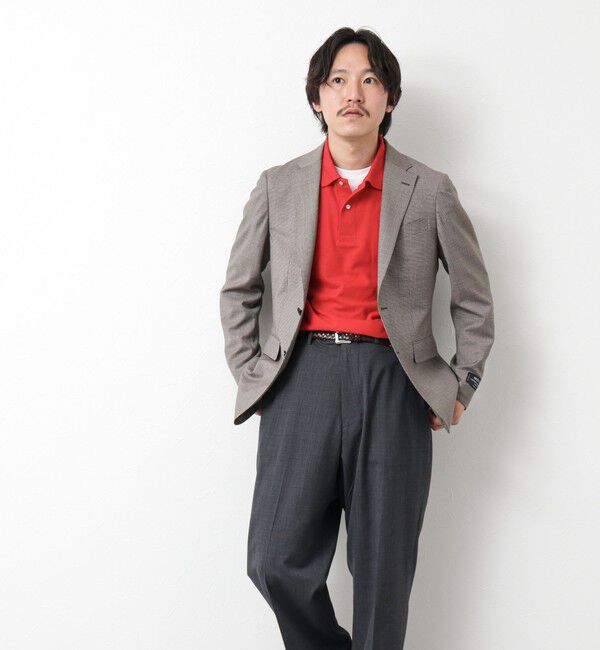 NOLLEY'S goodman「《ビジカジ対応》IMPORT FABRIC JACKET 25SS」|テーラードジャケット|