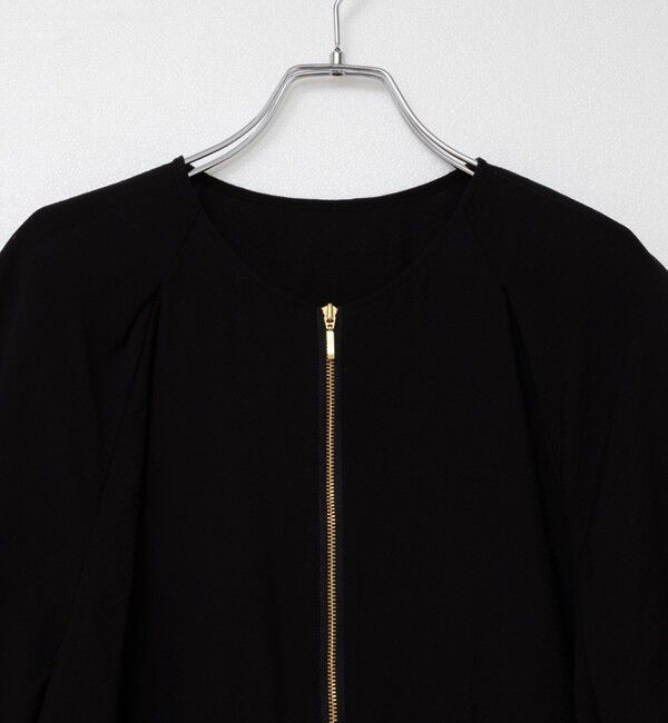 NOLLEY'S「ペプラムバルーンライトブルゾン」|ブルゾン・スタジャン|