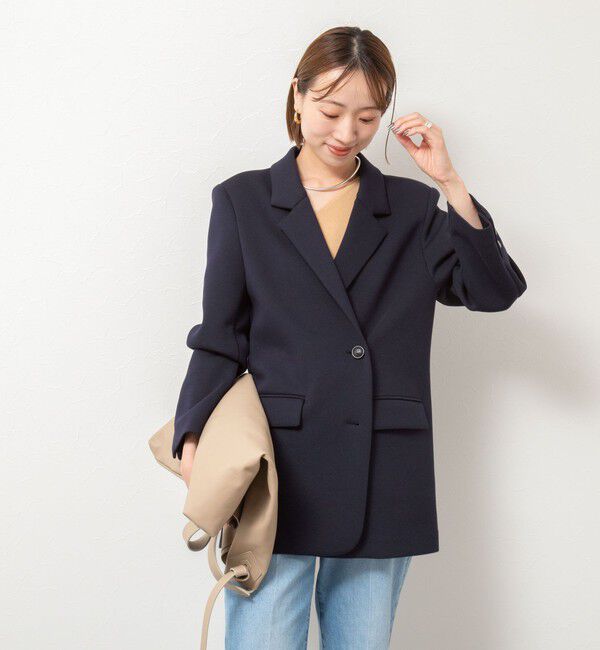 NOLLEY'S「《セットアップ対応》ウォッシャブルエアボールテーラージャケット」|テーラードジャケット|