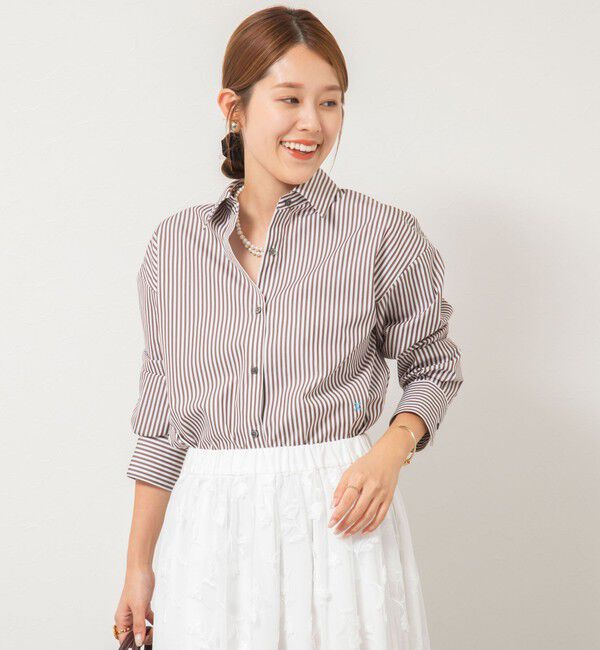 NOLLEY'S「ウォッシャブル2WAYBasicレギュラーシャツ」|シャツ・ブラウス|