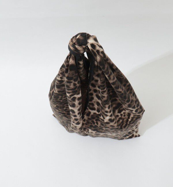 grace grace「【grace grace/グラスグラス】レオパードトリアンゴロバッグ」|エコバッグ|