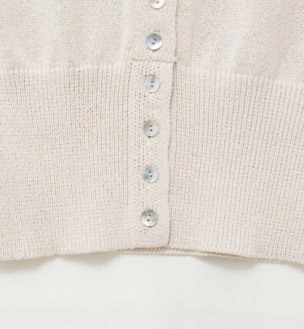 NOLLEY'S「《手洗い可能》ペーパーヤーン天竺ベスト」|ベスト・ジレ|