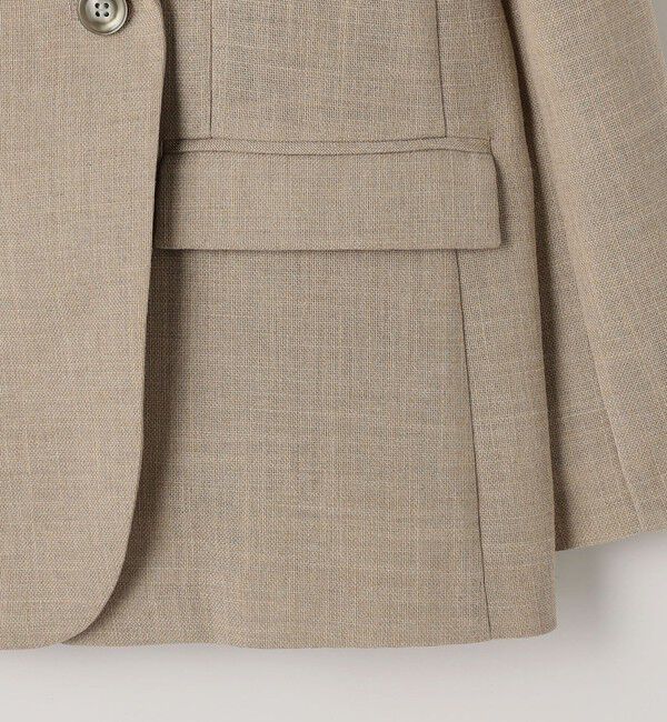 NOLLEY'S sophi「ウォッシャブルリネンライクオーバージャケット」|テーラードジャケット|