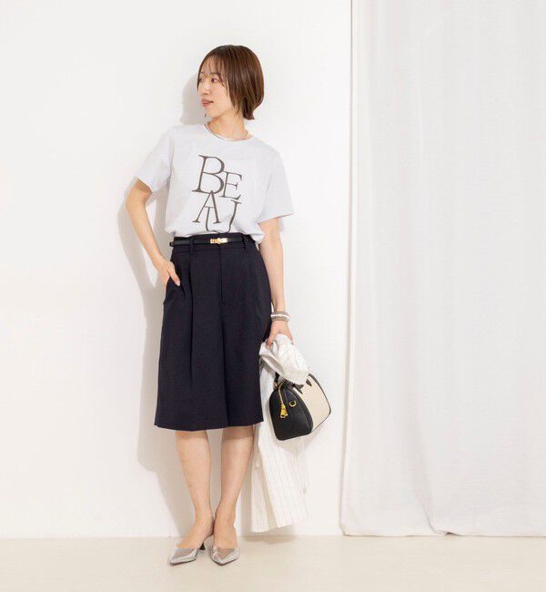 NOLLEY'S「ウォッシャブルプリントT」|Tシャツ・カットソー|